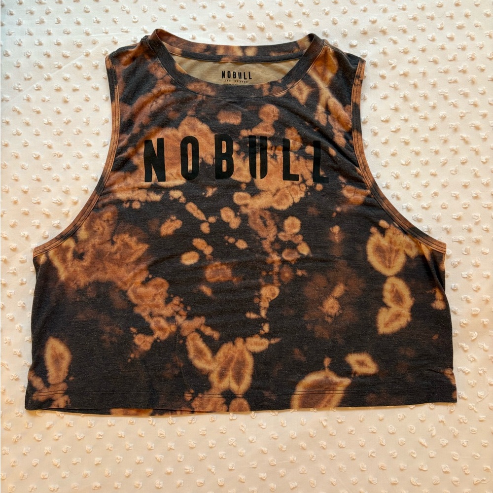 NOBULL Women's Beach Dye Crop Tank